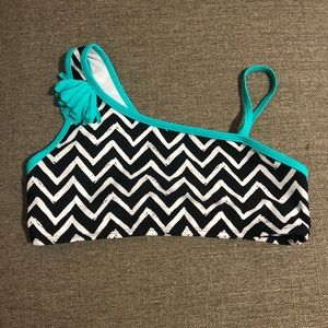 New xhilaration bathing suit top 10-12 girls